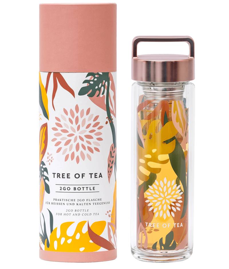 Tree of Tea 2go Bottle Floral Edition von mymuesli