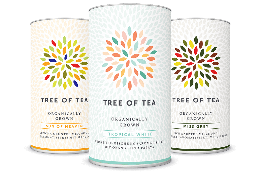 Tree of Tea Breakfast Tea Set von mymuesli