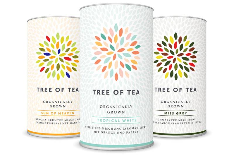 Tree of Tea Breakfast Tea Set von mymuesli