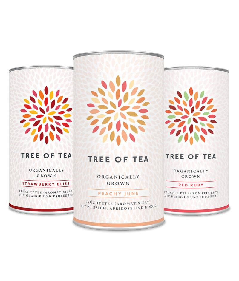 Tree of Tea Früchtetee Set von mymuesli