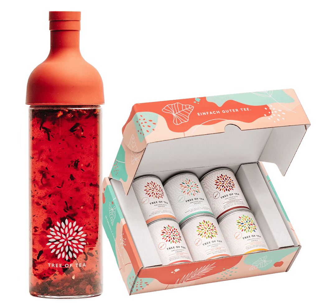 Tree of Tea Ice Tea Deluxe Set, rot von mymuesli