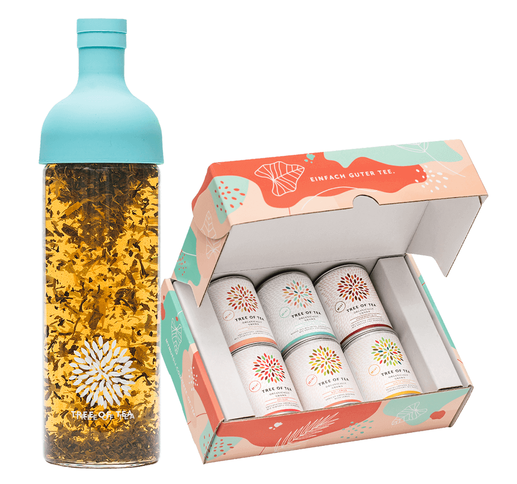 Tree of Tea Ice Tea Deluxe Set, türkis von mymuesli