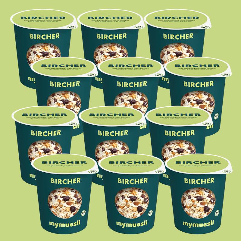 mymuesli2go Bircher 12er Pack von mymuesli