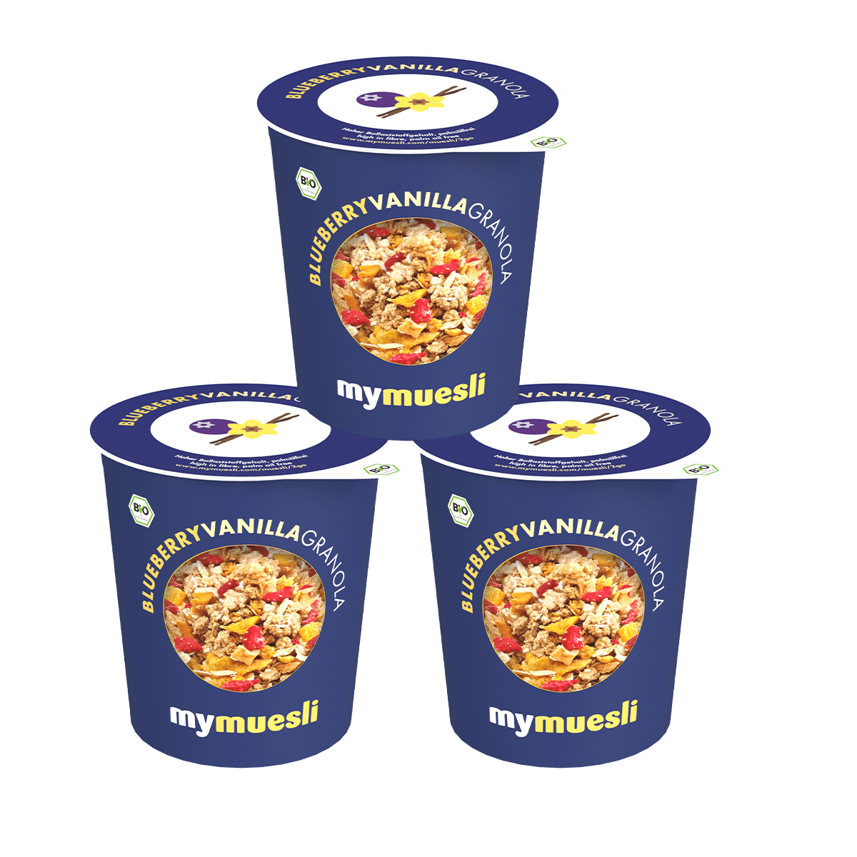 mymuesli2go Blaubeer-Vanille von mymuesli