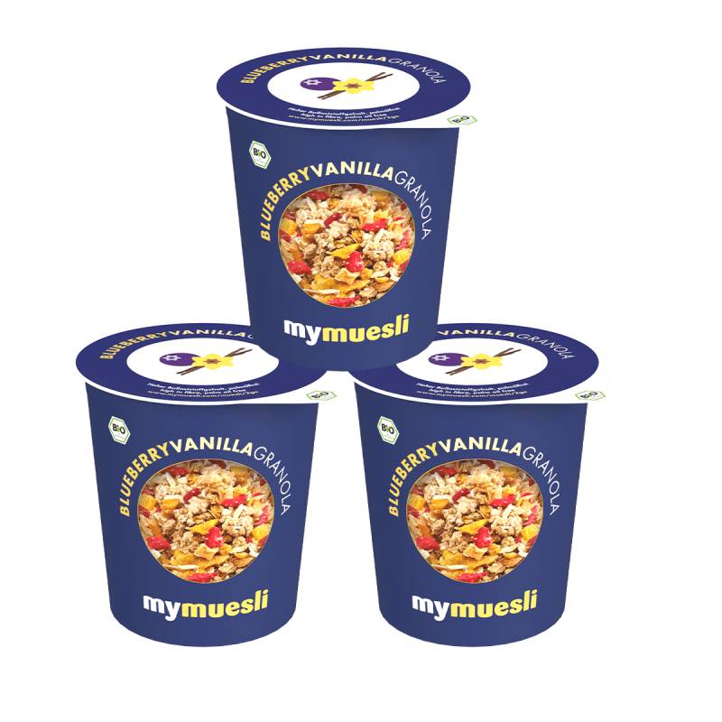 mymuesli2go Blaubeer-Vanille von mymuesli