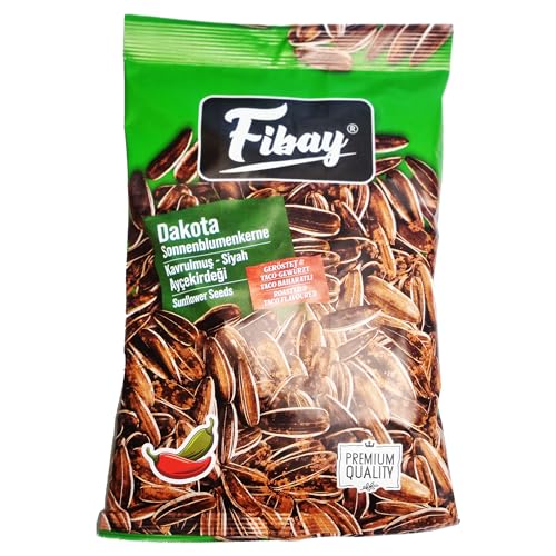 Fibay - Dakota Sonnenblumenkerne | geröstet & mit Taco-Gewürz | Premium Qualität (1x140g) von mynatura