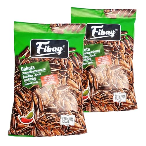 Fibay - Dakota Sonnenblumenkerne | geröstet & mit Taco-Gewürz | Premium Qualität (2x140g) von mynatura