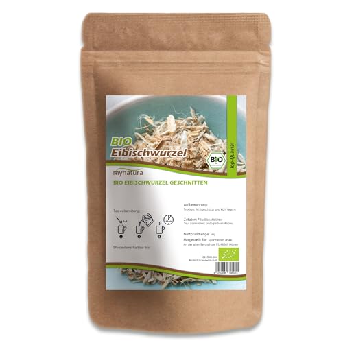 Mynatura Eibischwurzel geschnitten 50g geschnitten aus Ökoanbau - Marshmallow Tee von mynatura