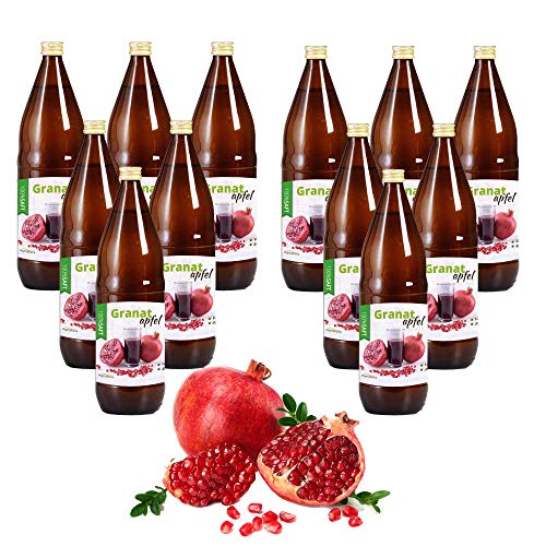 Mynatura Granatapfelsaft 100% Direktsaft naturtrüb I 18 L I Muttersaft I ohne Zusätze I Vitaminreich I Naturprodukt I Fruchtsaft I Saft I Dessert I (18L) von mynatura