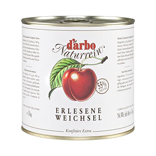 Darbo Naturrein Konfitüre Weichsel Fruchtgehalt Sauerkirsche 3000g von n.v.