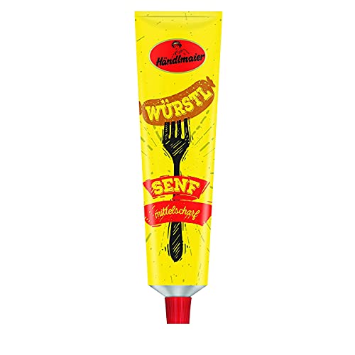 Händlmaier Würstlsenf Mittelscharf Aromatisch Würzig in der Tube 200ml von n.v.