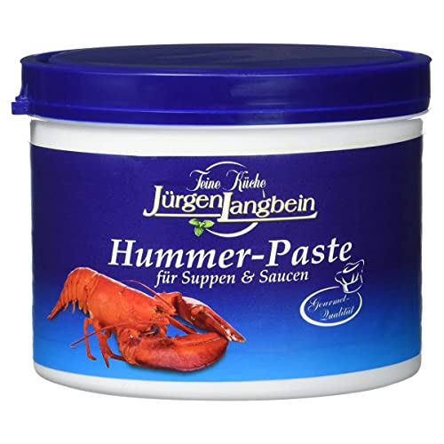 Jürgen Langbein Gourmet Hummer Paste fuer Suppen und Saucen 500g von n.v.