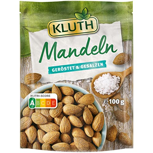 Kluth Mandeln geröstet und gesalzen Snack Premium Qualität 100g von n.v.