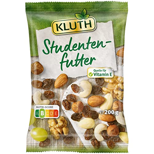 Kluth Studentenfutter Premium Snack reich an Vitamin E 200g von n.v.