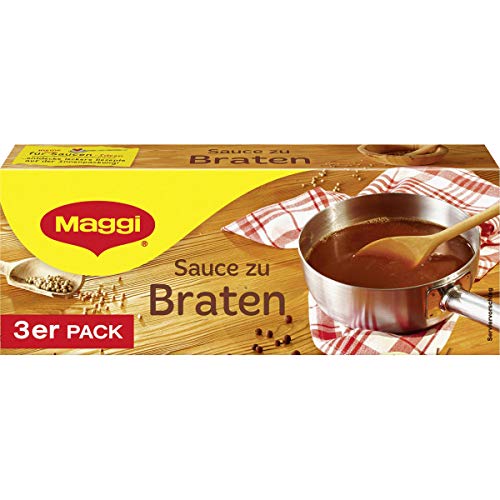 Maggi Sauce zum Braten 3er Pack individuelle dunkle Sauce 60g von n.v.