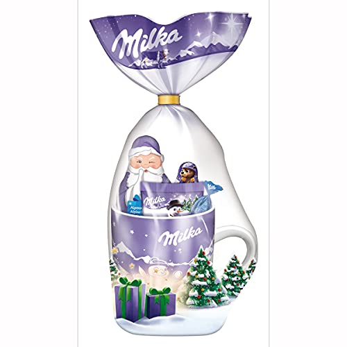 Milka Weihnachtsbecher Mischung mit Alpenmilchschokolade 99g von n.v.