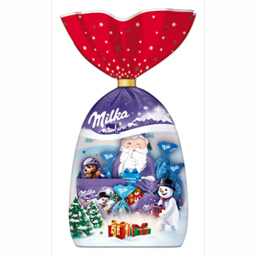 Milka Weihnachtsmischung Alpenmilchschokolade Dragees 126g 18er Pack von n.v.