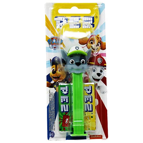 PEZ Paw Patrol Rocky Spender mit 2 Päckchen fruchtigen Bonbons 17g von n.v.