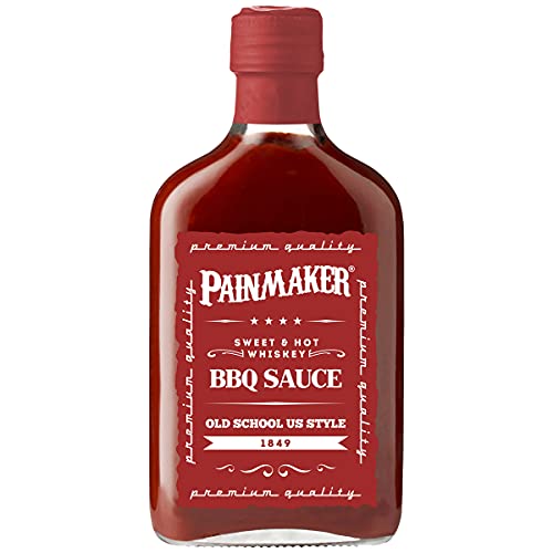 Painmaker Sweet und Hot Whiskey BBQ Sauce Old School US Style 195ml von n.v.