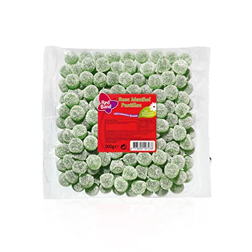 Red Band Euca Menthol Pastillen extrastark und gezuckert 500g von n.v.