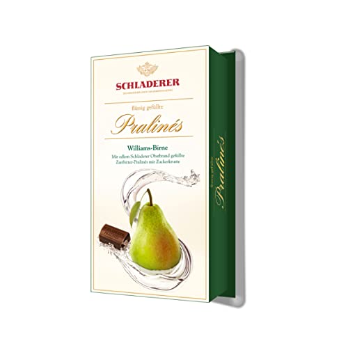 Schladerer Pralines Williams Birne Zartbitterschoko mit Obstbrand 127g von n.v.