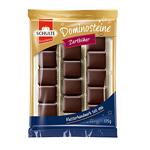 Schulte Dominosteine mit Zartbitterschokoladen Ueberzug 175g 30er Pack von n.v.