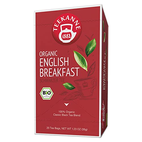 Teekanne Organic English Breakfast Bio Schwarztee 20 Teebeutel 35g von n.v.