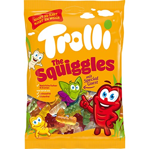 Trolli The Squiggles Fruchtgummi Raupen und Schmetterlinge 200g von n.v.