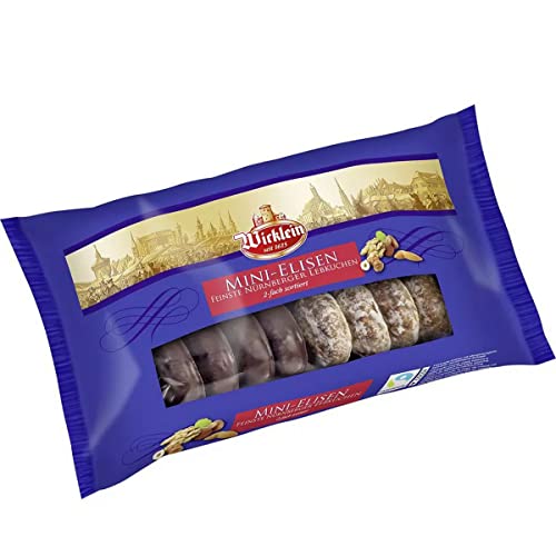 Wicklein Feinste Nürnberger Mini Elisen Lebkuchen 2fach sortiert 200g von n.v.