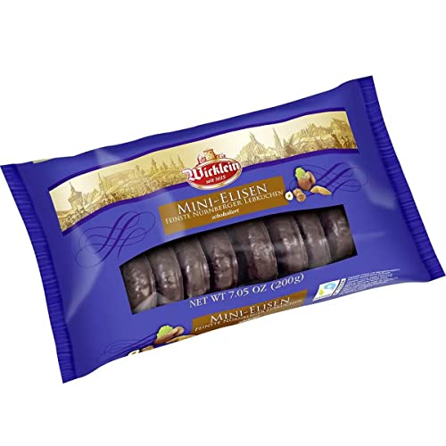 Wicklein Feinste Nürnberger Mini Elisen Lebkuchen schokoliert 200g von n.v.