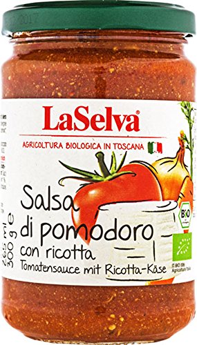 LaSelva Bio Salsa con ricotta, Tomatensauce mit Ricotta-Käse, 300 g von nakato