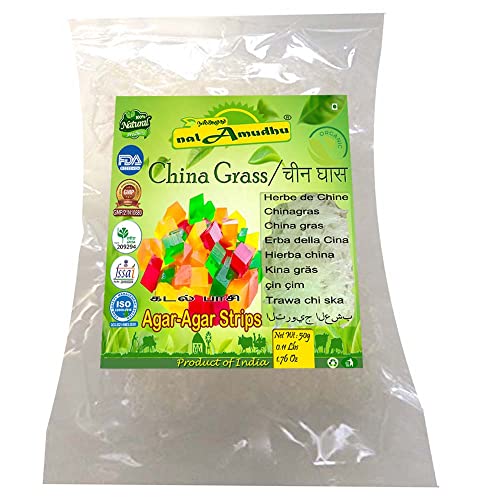 New nalAmudhu Agar-Agar China-Kreuz-Gemüsegelee, 50 g von nalAmudhu