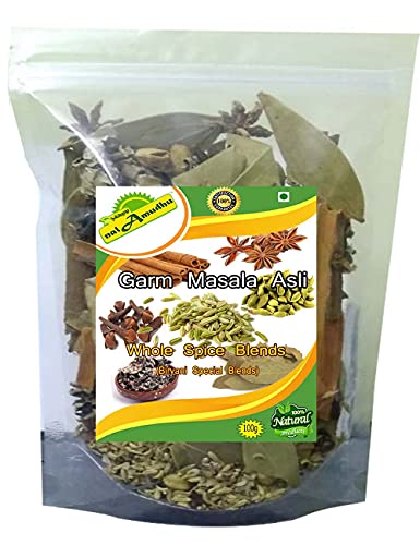 nalAmudhu Garam Masala Ganze Gewürzmischungen, 7 einzelne Gewürze in 1 Beutel, 100 g von nalAmudhu