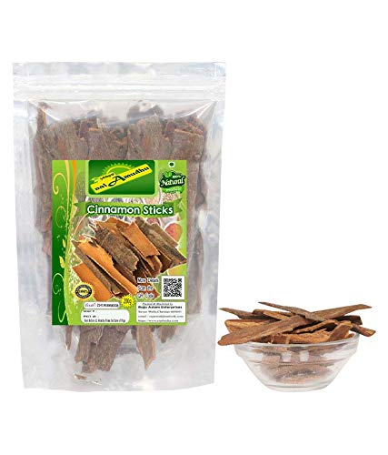 nalAmudhu Premium Cinnamon Sticks | Cassia Cinnamon-200g von nalAmudhu