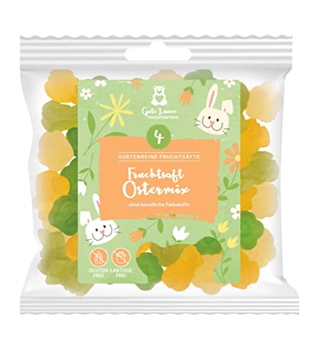 Fruchtgummi Ostermix Fruchtsaft 150g | Der perfekte Gummibärchen Mix zu Ostern | Geschenk | Ostergeschenk für Kinder oder Erwachsene | Süßigkeiten von naschlabor