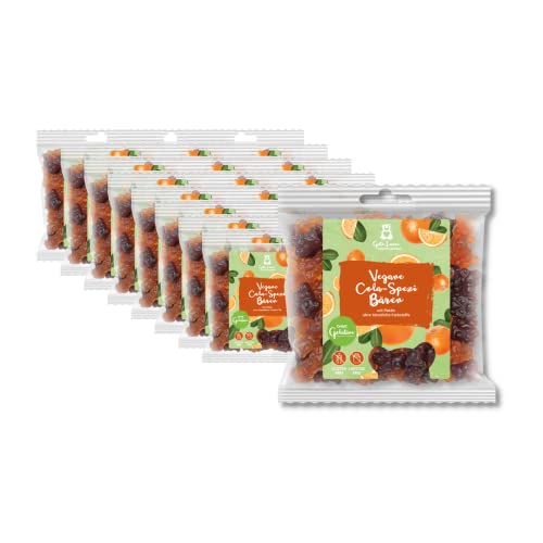 Großverpackung Vegane Cola-Spezi | 23 x 150g Tüten | naschlabor x Gute Laune Fruchtsaftbär | 20% sortenreine Fruchtsäfte | Ohne künstliche Farbstoffe und Geschmacksverstärker| Gluten- und Laktosefrei von naschlabor