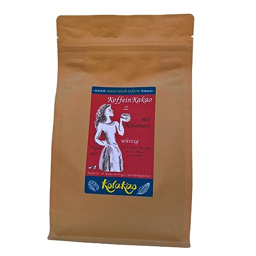 KolaKao klassisch würzig - Kolanusskakao mit Zimt, Muskat und Chilli (750g) von natur-reich-inform