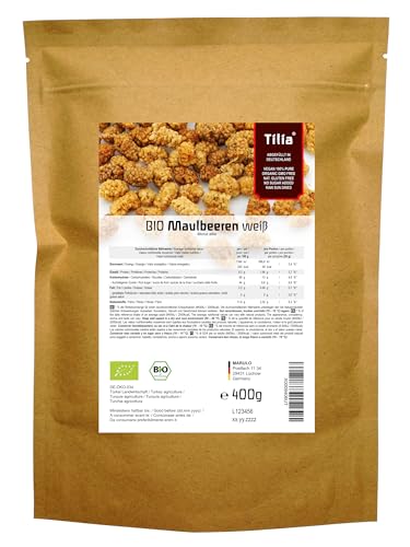 Tilia BIO Maulbeeren weiss 400 g von naturi.me