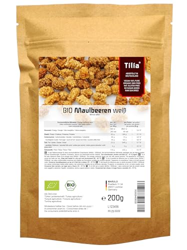 Tilia BIO Maulbeeren weiss 200 g von naturi.me