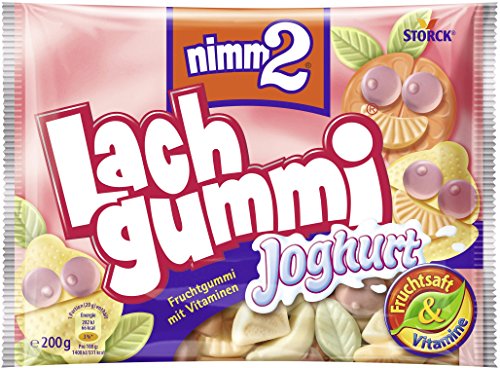 Nimm 2 Lachgummi Joghurt, 2er Pack (2 x 200 g) von nimm2 Lachgummi