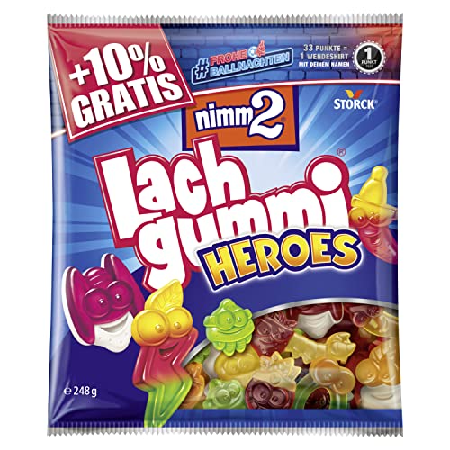 nimm2 Lachgummi Heroes +10% Gratis (1 x 248g) von nimm2 Lachgummi