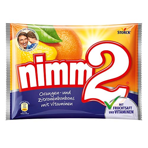 nimm2 (1 x 240g) / Bonbons mit Fruchtsaft & Vitaminen von nimm2