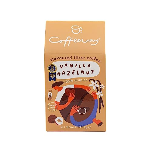 Coffeeway Aromatisierter Filterkaffee Vanille Haselnuss 200 g von no name bookstore