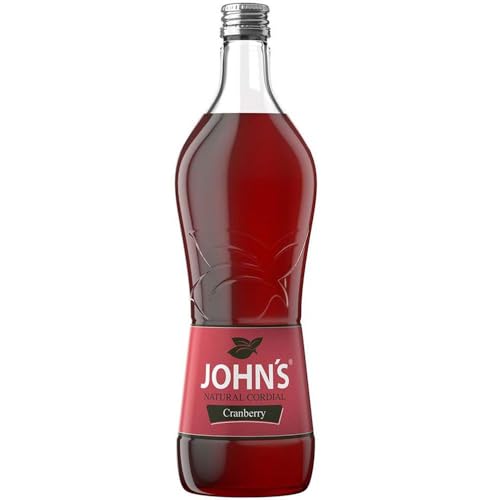 JOHN'S Cranberry Sirup 0,7L von novado