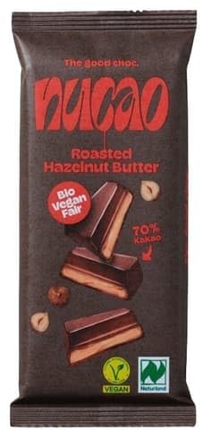 Nucao BIO Tafel - Roasted Hazelnut Butter (0.12 kg) von nucao