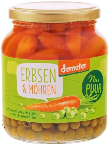 Erbsen & Möhren, Demeter 1 x 350 gr von nur puur