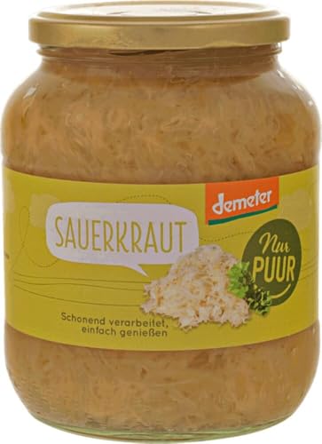 Sauerkraut Demeter 12 x 680 gr von nur puur