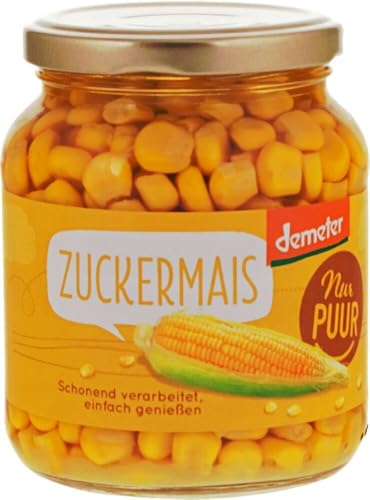 Zuckermais Demeter 18 x 350 gr von nur puur