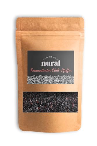 nural Fermentierter Chili-Pfeffer 200g | Isot Gewürz | Isot Biber | Traditionelles Aroma der türkischen Küche | Fermentierter Pfeffer | Orientalisch | 100% Rein und Naturbelassen von nural