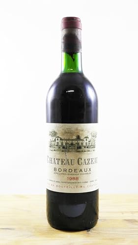 Château Cazeaux Flasche Wein Jahrgang 1988 von occasionvin